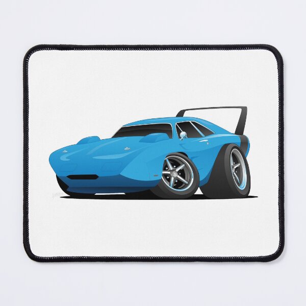 Item preview, Classic American Winged Muscle Car Hot Rod Cartoon designed and sold by hobrath.