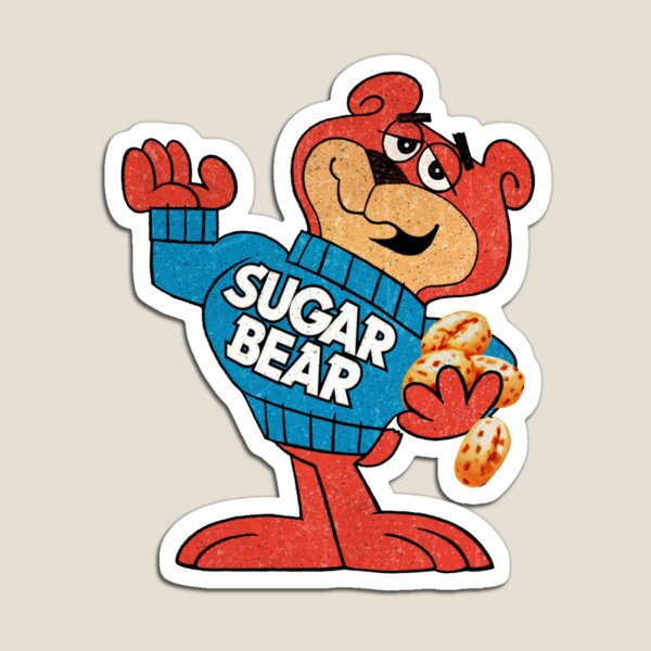"Classic Sugar Bear Super Sugar Crisp Cereal Bear Mascot Character