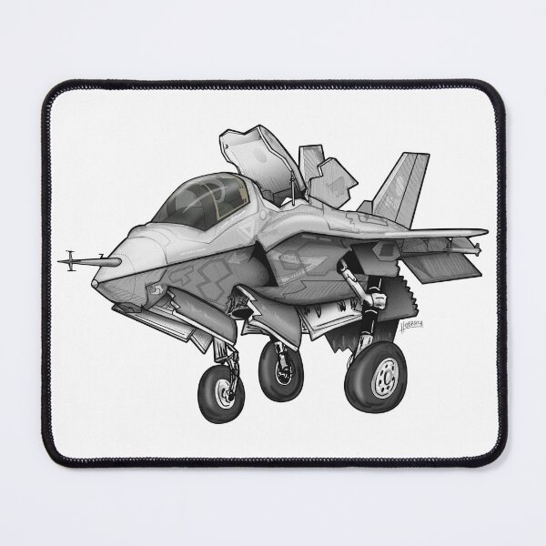 Item preview, F-35B Lighting II Joint Strike Fighter Illustration designed and sold by hobrath.