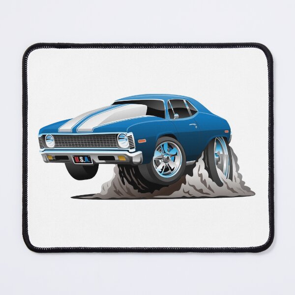 Item preview, Classic American Muscle Car Cartoon designed and sold by hobrath.