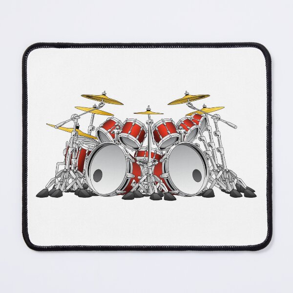 Item preview, 10 Piece Rock Drum Set Cartoon designed and sold by hobrath.