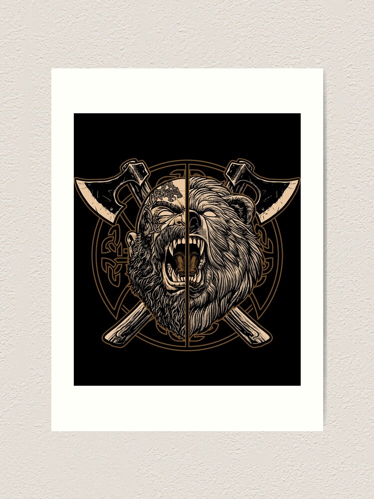 Wolf and Bear Tattoo Design by Feivelyn on DeviantArt