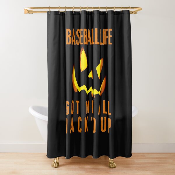 Artikelvorschau, Baseball Halloween entworfen und verkauft von Hey-Nice-Shirt.