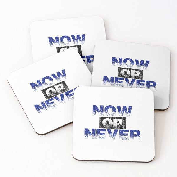 Item preview, Now or never, motivation typography design designed and sold by Slavic1991.