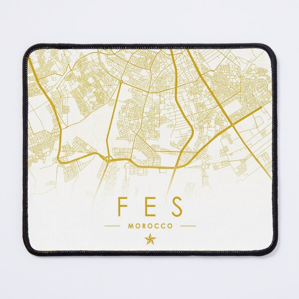 Item preview, Fes Map - Moroccan City  designed and sold by feether-store.
