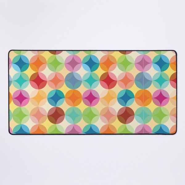 Item preview, Retro Overlapping Circles Pattern designed and sold by kjeppson.