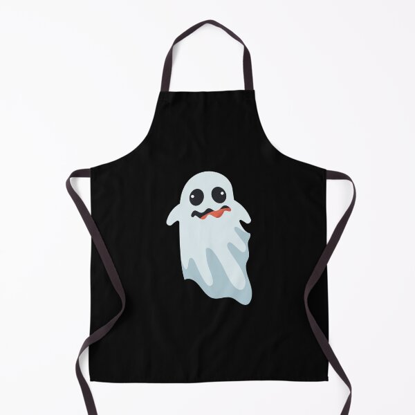 Item preview, Cute and Kawaii Scary Halloween Ghost 1 designed and sold by ArtSparkInc.