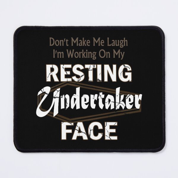 Item preview, Resting Undertaker Face designed and sold by NoBonesLife.
