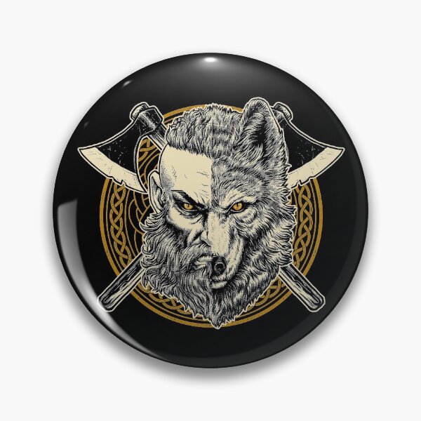 Item preview, Viking Wolf Ulfhednar Norse Pagan Warrior Ulfhedinn designed and sold by BluePagan.