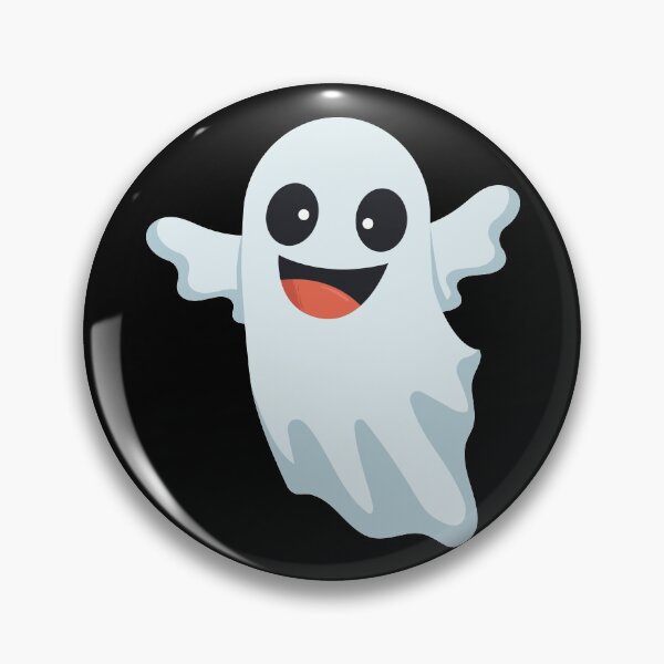 Item preview, Cute and Kawaii Scary Halloween Ghost 2 designed and sold by ArtSparkInc.