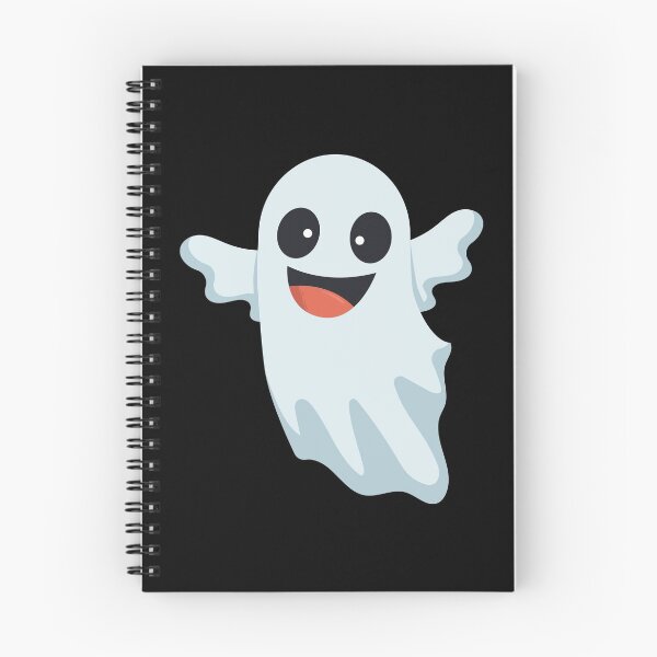 Item preview, Cute and Kawaii Scary Halloween Ghost 2 designed and sold by ArtSparkInc.