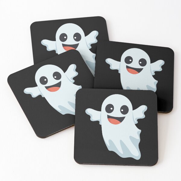 Item preview, Cute and Kawaii Scary Halloween Ghost 2 designed and sold by ArtSparkInc.
