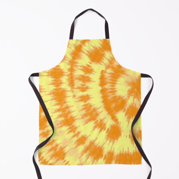 Aperçu de l'œuvre Motif tie-dye orange mandarine et jaune créée et vendue par DEC02.