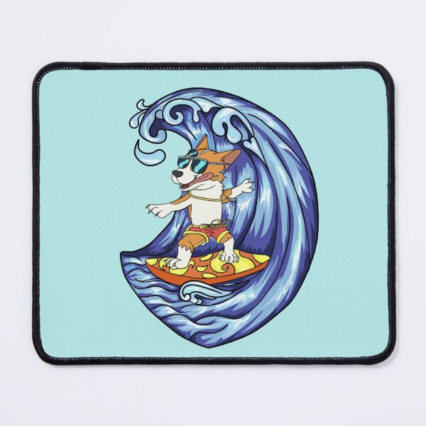 Item preview, Epic Surfing Corgi designed and sold by Miaart365.