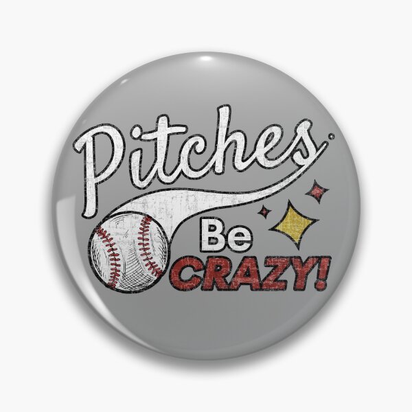 Artikelvorschau, Stellplätze Be Crazy Lustiges Fast Pitch Baseball Wortspiel Design entworfen und verkauft von modernfamgear.