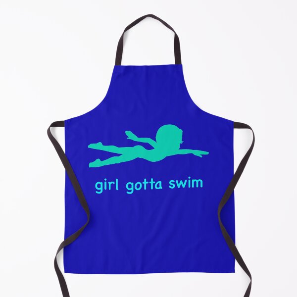 Item preview, Female swimmer silhouette - woman or girl swimming designed and sold by gumdrop-go.