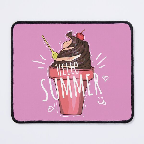 Item preview, Chocolate and vanilla frozen yogurt with sprinkles and cherry on top designed and sold by Miaart365.