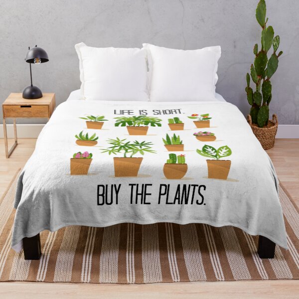 Item preview, Life is Short. Buy the Plants. designed and sold by Martini-Four.