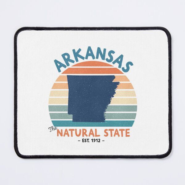 Item preview, The State of Arkansas /Arkansas – The Natural State designed and sold by Q3Designs.