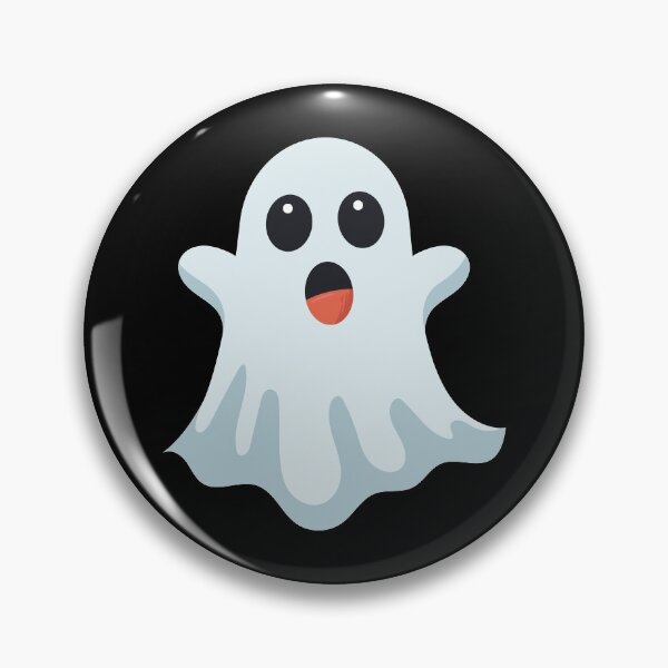 Item preview, Cute and Kawaii Scary Halloween Ghost 4 designed and sold by ArtSparkInc.