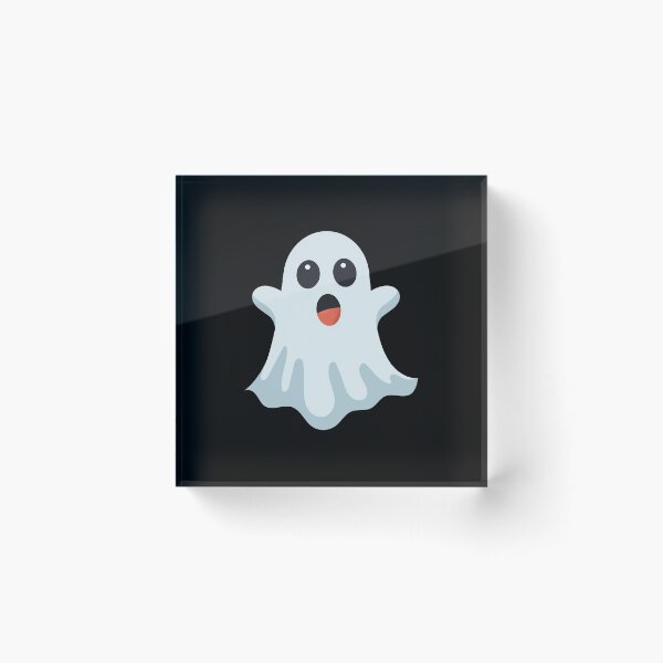 Item preview, Cute and Kawaii Scary Halloween Ghost 4 designed and sold by ArtSparkInc.