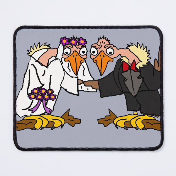 Item preview, Funny Old Buzzard Wedding Cartoon designed and sold by Nature's Fancy.