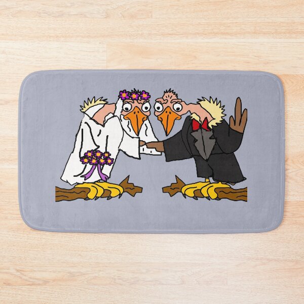 Item preview, Funny Old Buzzard Wedding Cartoon designed and sold by Nature's Fancy.