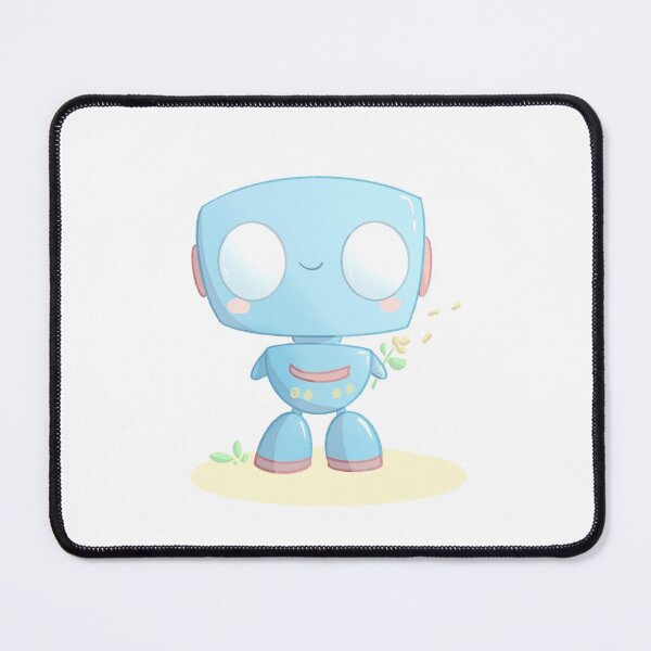 Item preview, Blue Robot designed and sold by Swabbykawaii.