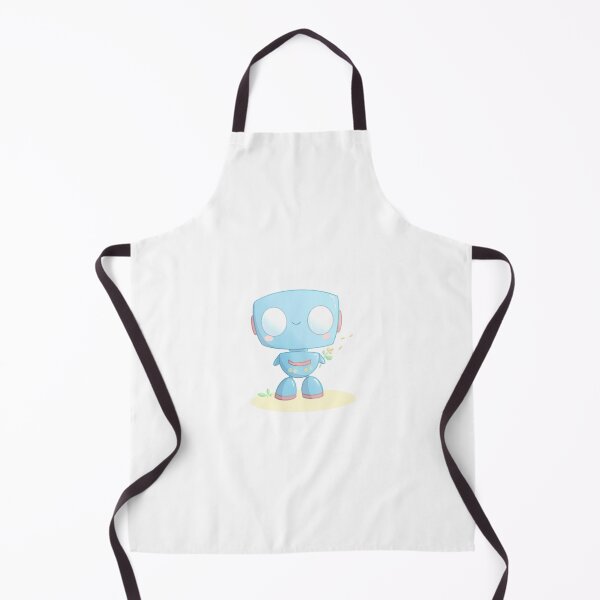 Item preview, Blue Robot designed and sold by Swabbykawaii.
