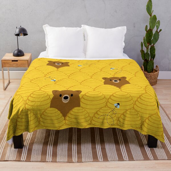 Item preview, Bears & Beehives pattern designed and sold by MSwiftDesigns.