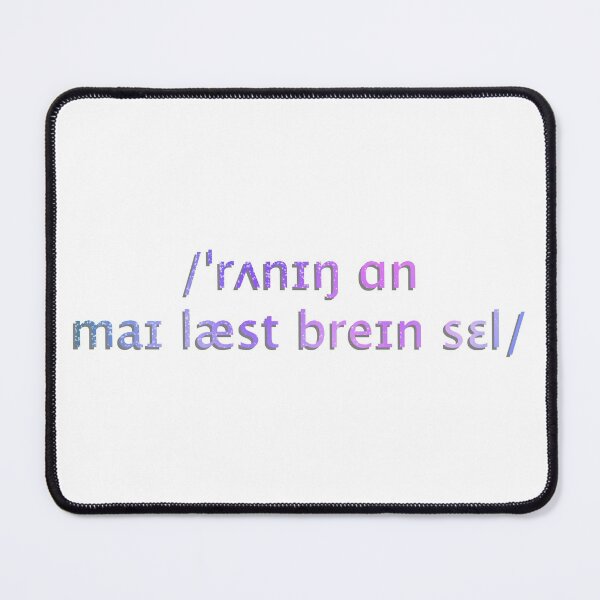 Item preview, Running on My Last Brain Cell but in IPA, Galaxy designed and sold by sporadicdoodlin.