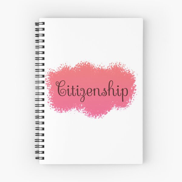 Item preview, Citizenship School Subject Label - Peach to Pink Gradient designed and sold by IrinchiDE.