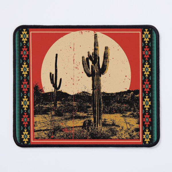 Item preview, Southwest Desert Cactus Sunset designed and sold by wickedpretty.