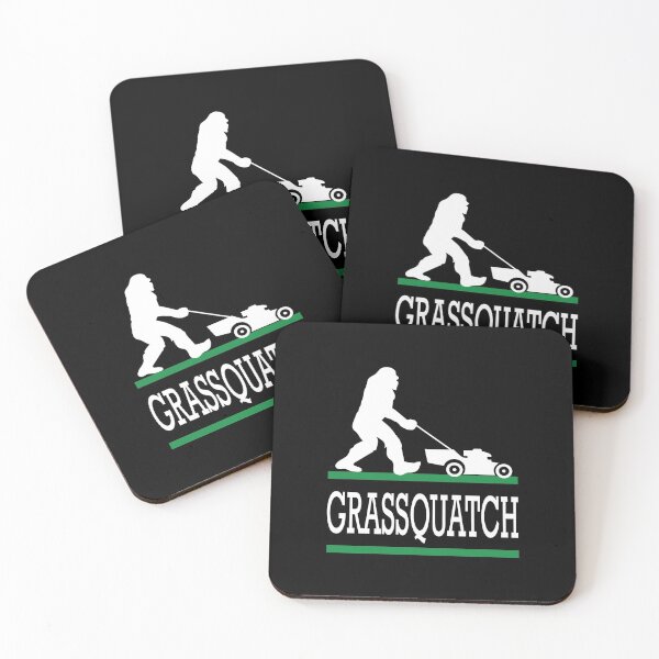 Item preview, Grassquatch Bigfoot Lawnmower designed and sold by InkonoStore.