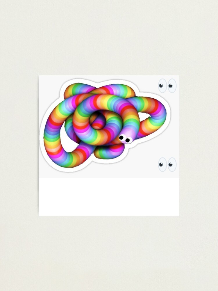 slither io game Art Board Print by messhaloustore