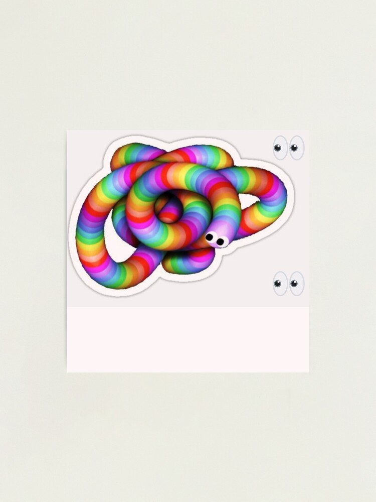 slither io game Poster for Sale by MadTripStudio