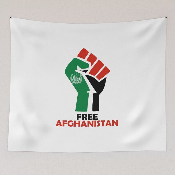 Item preview, FREE AFGHANISTAN, FREE KABUL AFGHANISTAN FLAG ARABIC designed and sold by AissameBou.