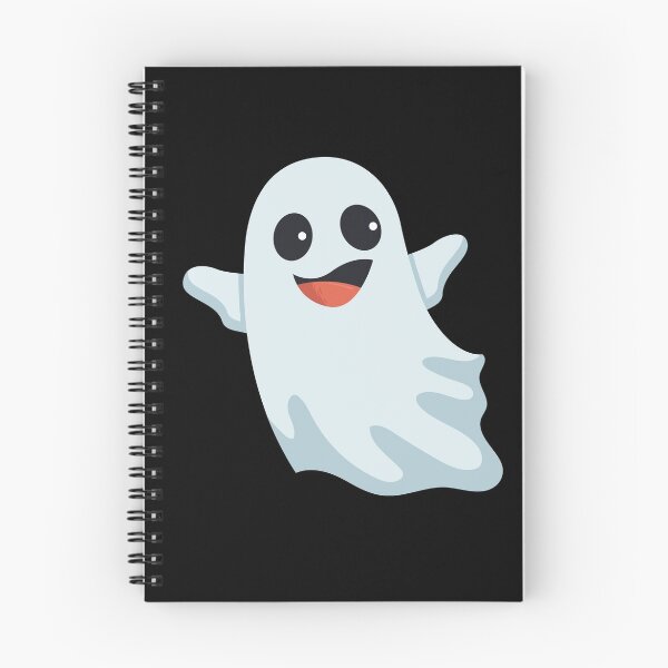 Item preview, Cute and Kawaii Scary Halloween Ghost 5 designed and sold by ArtSparkInc.