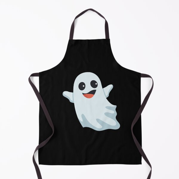 Item preview, Cute and Kawaii Scary Halloween Ghost 5 designed and sold by ArtSparkInc.