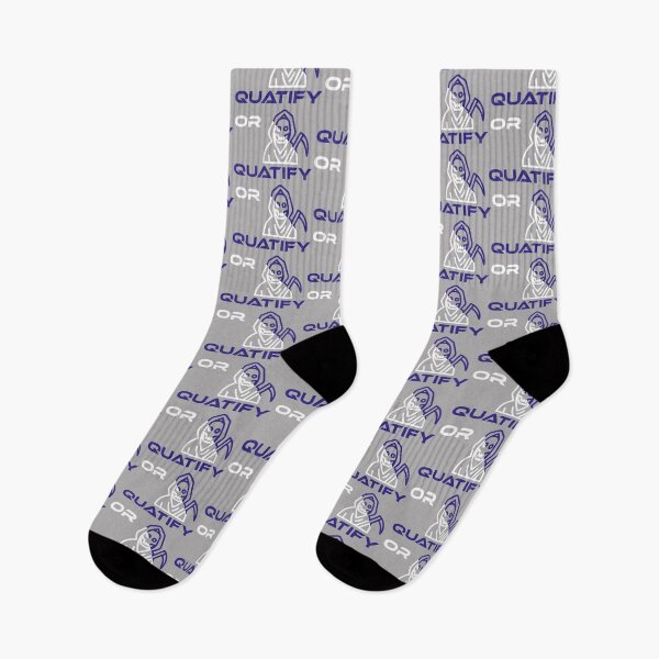 Item preview, Quatify Or Die Grey designed and sold by MDGamer777.