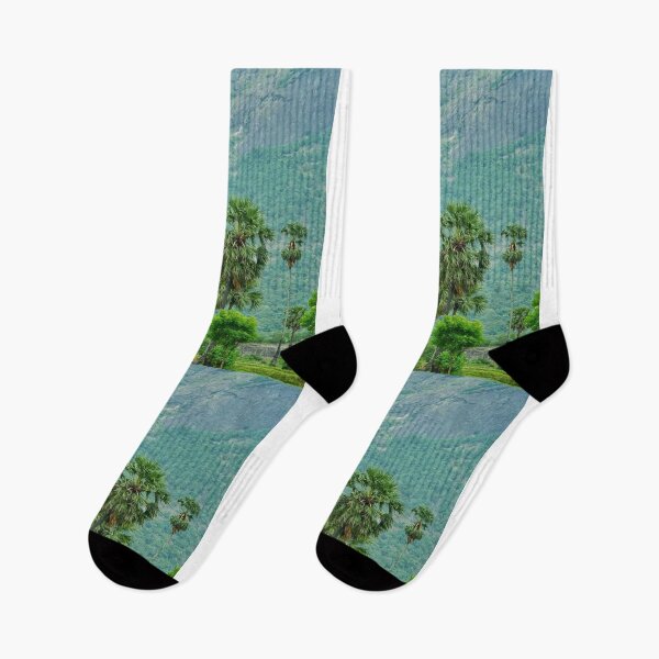 Item preview, Coconut trees in foothill of a mountain.....!! designed and sold by VIVEK KUMAR RAI.