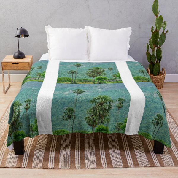 Item preview, Coconut trees in foothill of a mountain.....!! designed and sold by VIVEK KUMAR RAI.