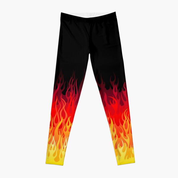Item preview, Red Hot Rod Flames on Edge - Black Background designed and sold by WickedRefined - Nicole Demereckis.