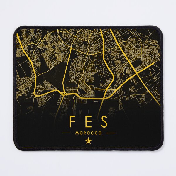 Item preview, Fez Map - Moroccan City  designed and sold by feether-store.