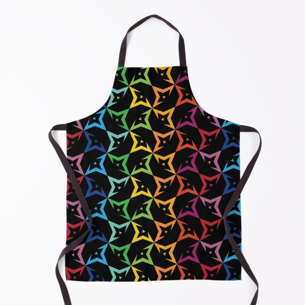 Item preview, Rainbow Pointed Triangle Star Pattern designed and sold by kjeppson.