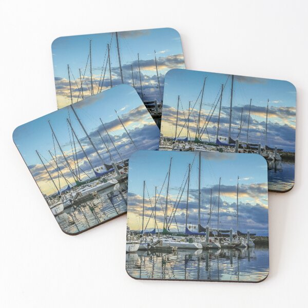 Item preview, Sunset at the Marina designed and sold by Cat Calhoun.