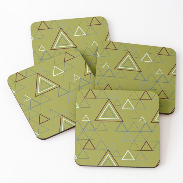 Item preview, Triangles in retro colors designed and sold by PicturePatty.