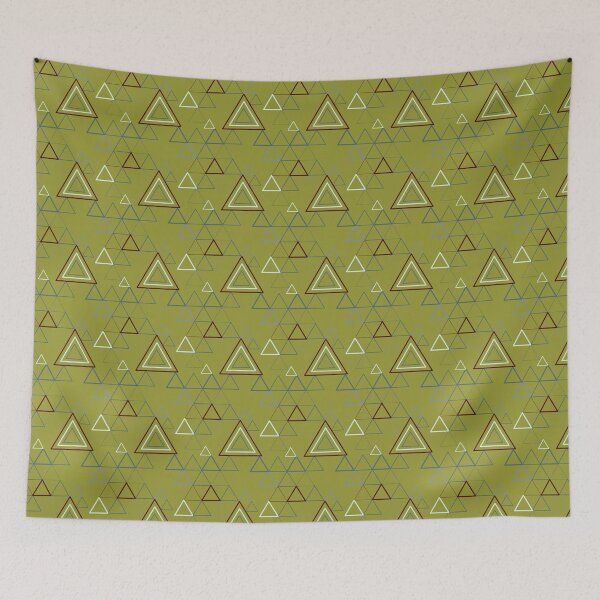 Item preview, Triangles in retro colors designed and sold by PicturePatty.