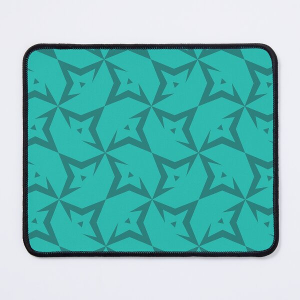 Item preview, Green Pointed Star Pattern designed and sold by kjeppson.