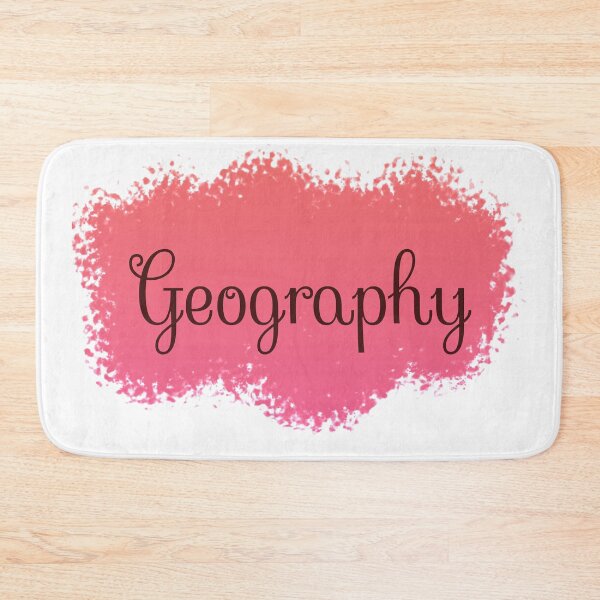 Item preview, Geography School Subject Label - Peach to Pink Gradient designed and sold by IrinchiDE.